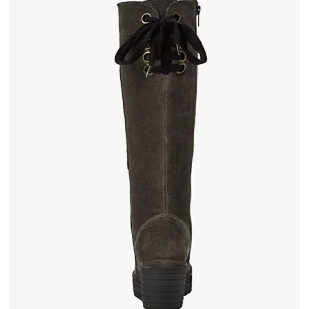 Fly London Yust Grey Suede Boot - Picture 2 of 15